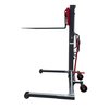 Pake Handling Tools Manual Stacker, 2200 lb. Cap, 63" Lift Height, Straddle Leg, Adjustable Fork PAKMS03